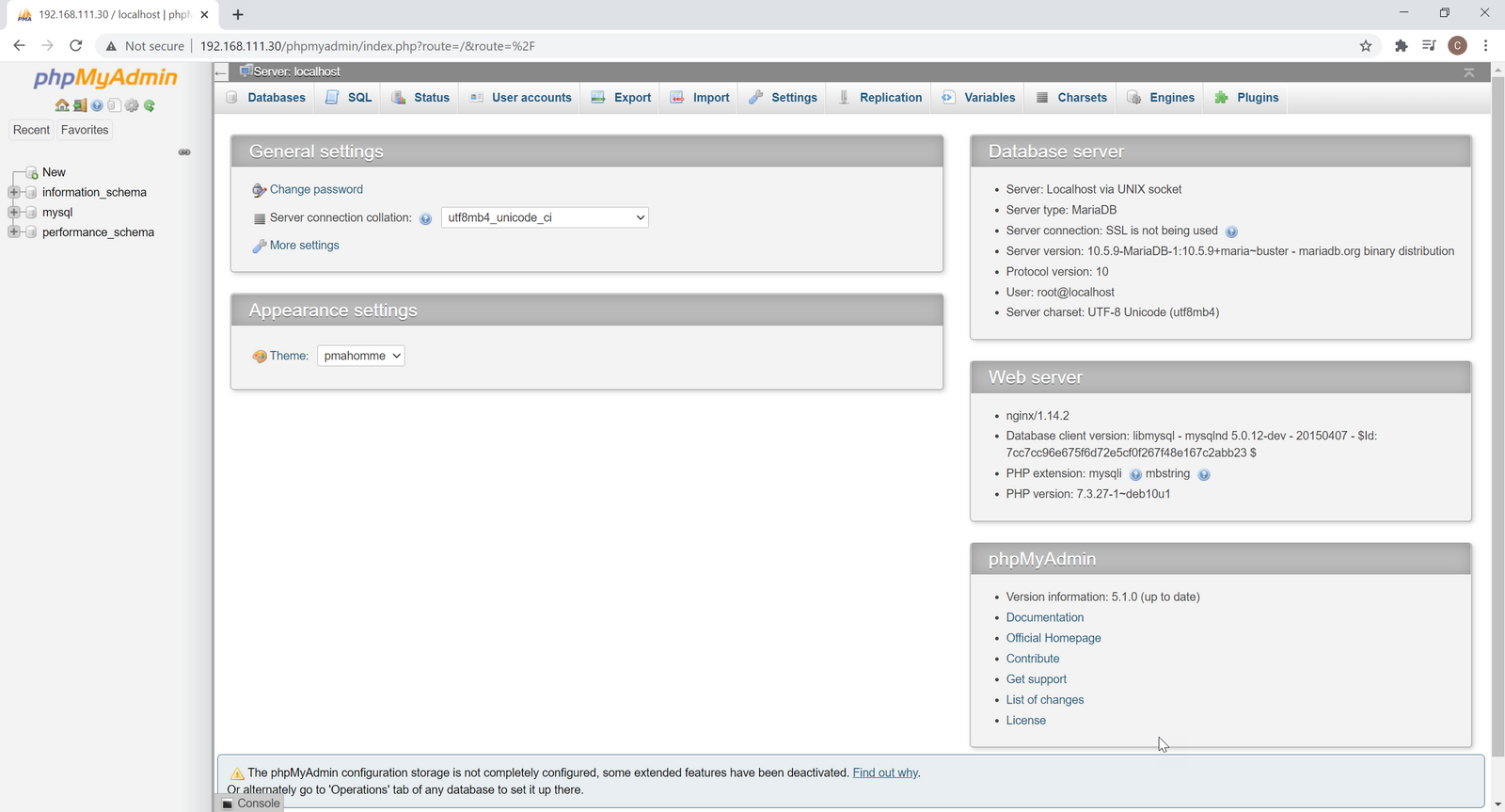 install phpmyadmin debian 10